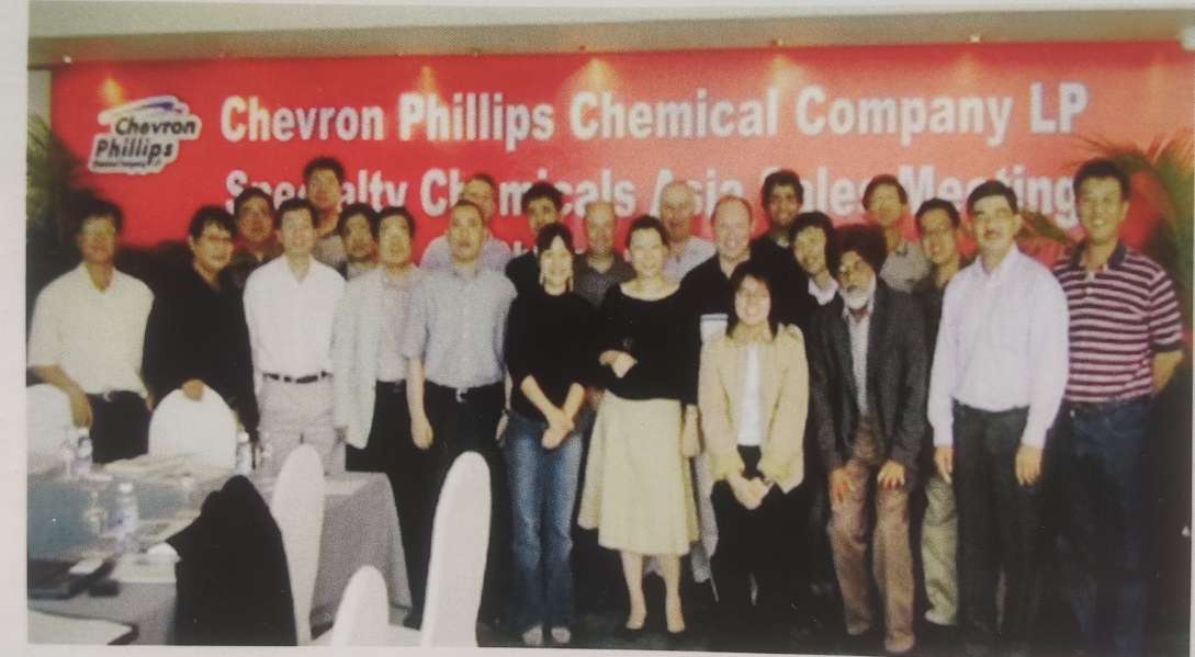 Gurtaj takes over Imkemex business. China with Chevron Phillips group.