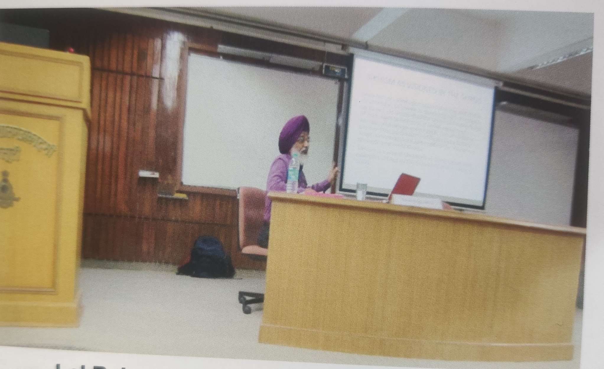 Speaking to IAS Trainees on 'Sikhism'- 2012