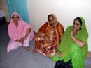 A few of the Sikh ladies in the Gurdwara