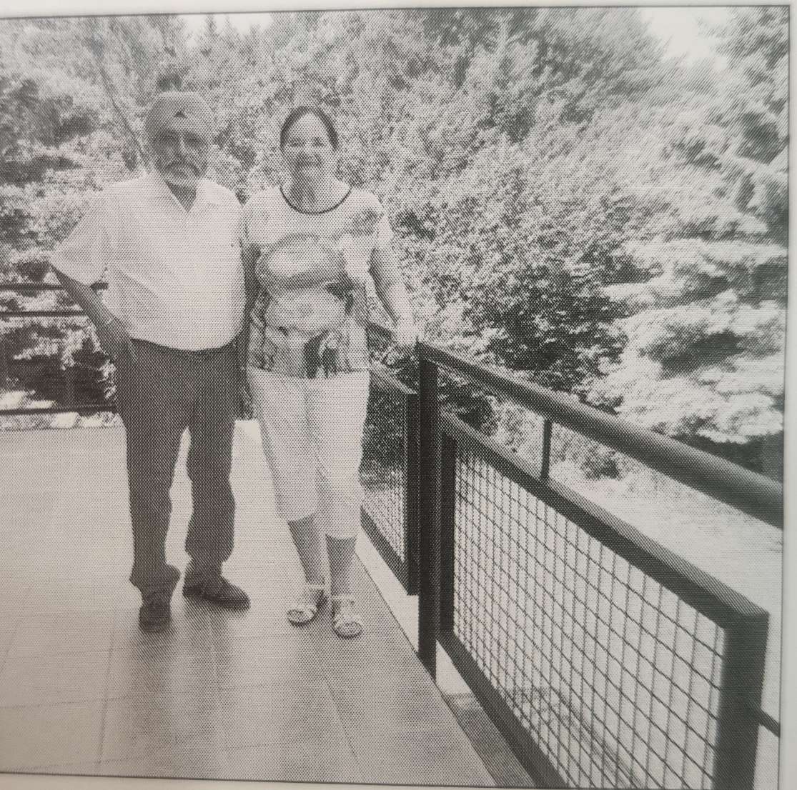 Dr Billa Seth and wife Sylvia. He has been in Austria since 1955. Settled in Forchtenstein, where he has been honoured with a Golden Ring by the city Mayor for his services to the city