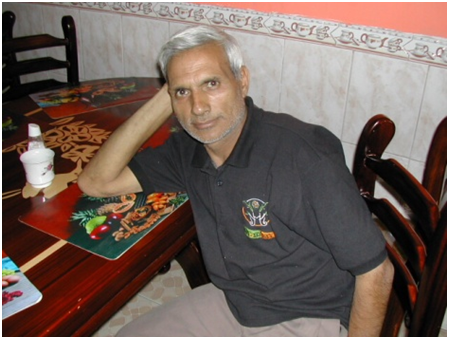 Joginder Singh, a restaurant worker