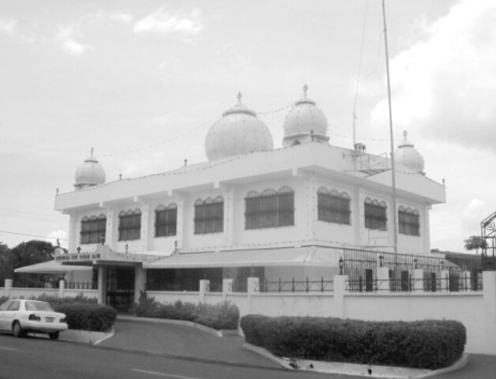 Gurdwara, outside view