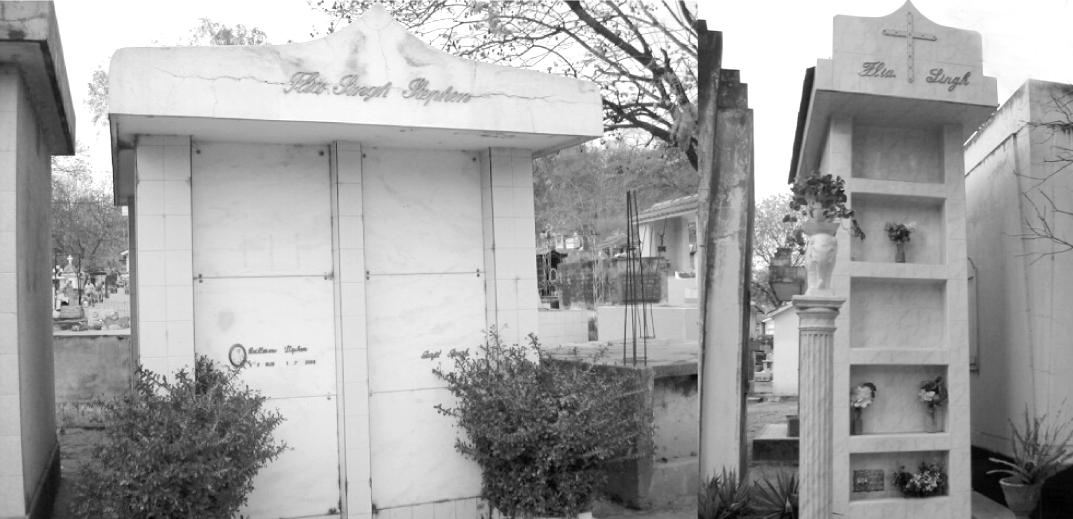 Jujey- Sikh Burial tombs- Cremation was not allowed