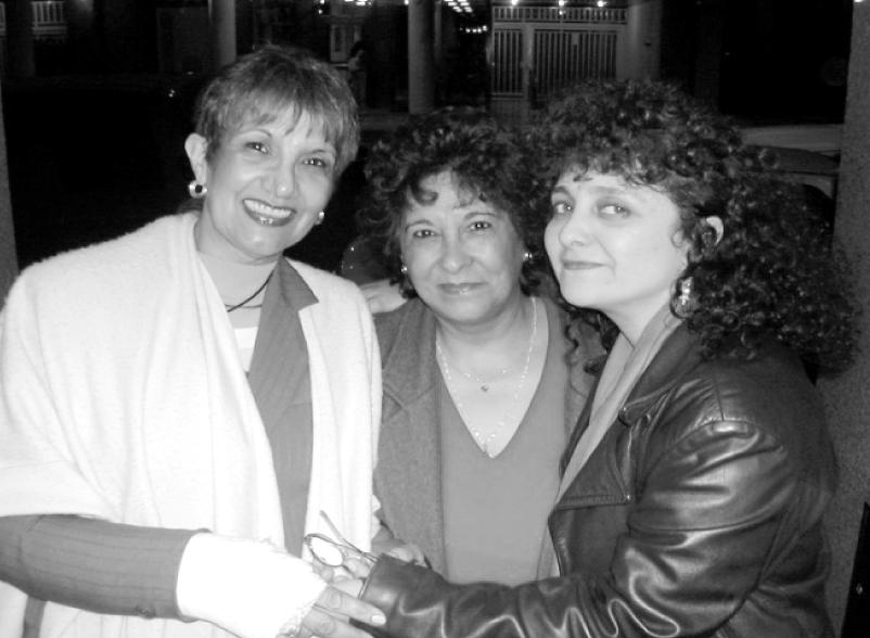 Buenos Aires-(right) Dr. Lia de Rodrigues, (left) Nora Singh and (centre) Esther Singh.